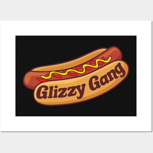 Glizzy Gang Wall Art by TextTees